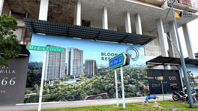 Bloomsbury Residences Actual Site (Under Construction)