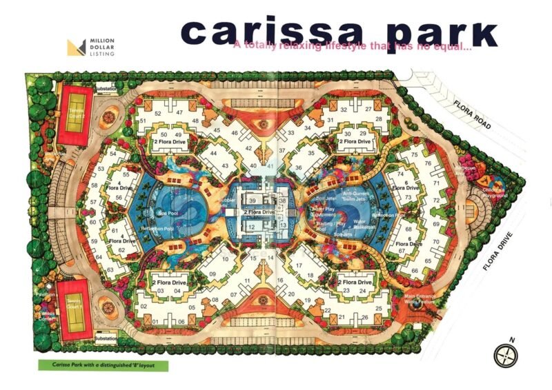 Carrisa Park Condo Site Plan Large