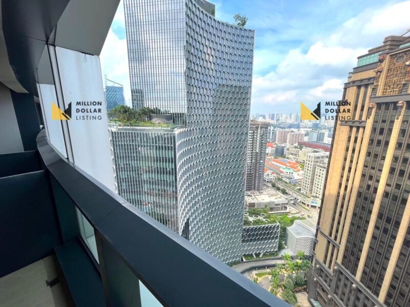 Duo high floor View from Balcony