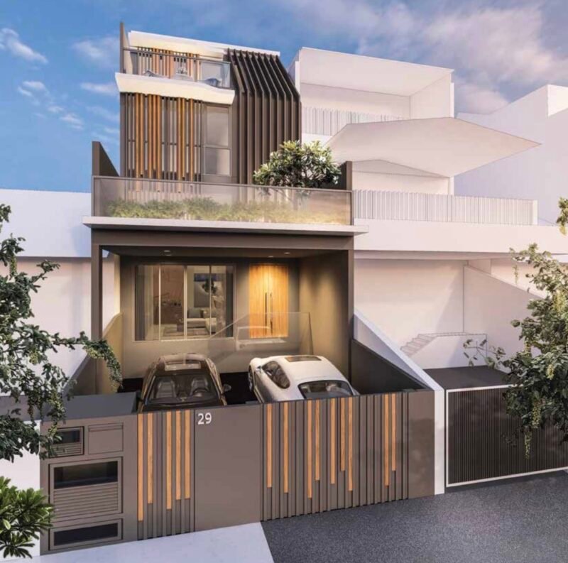 Ernani Street Terrace - Facade Large
