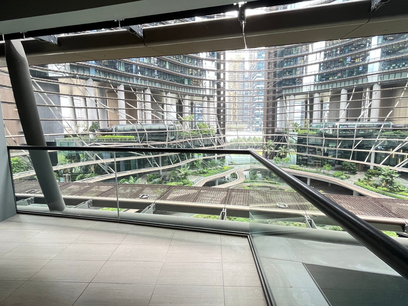 View from Marina One balcony