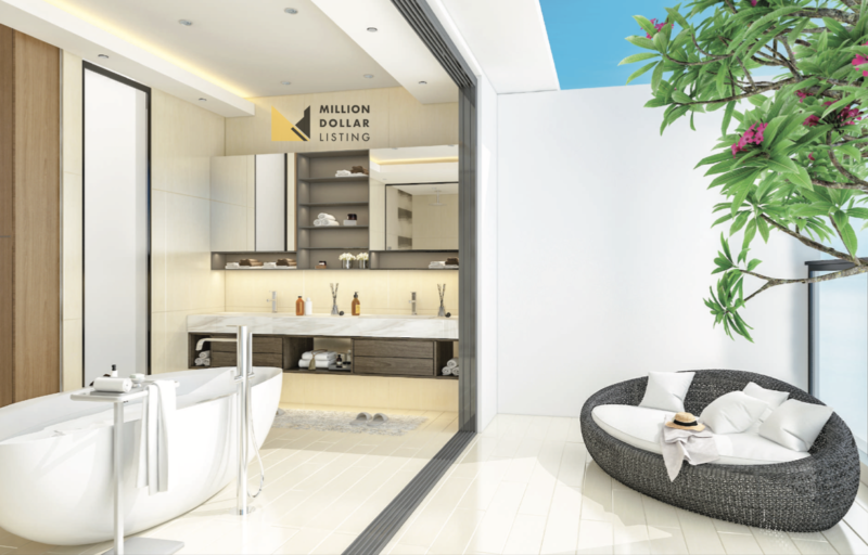 Jalan Senang Bathroom with Balcony
