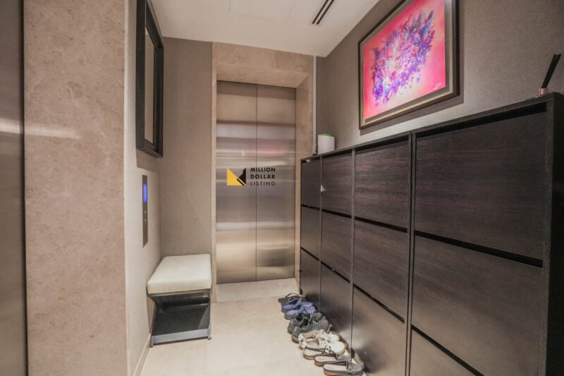Marina Bay Suites Private Lift Foyer